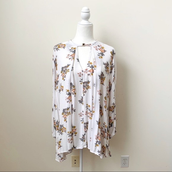 Free People Tops - Free People Tree Swing Floral Tunic